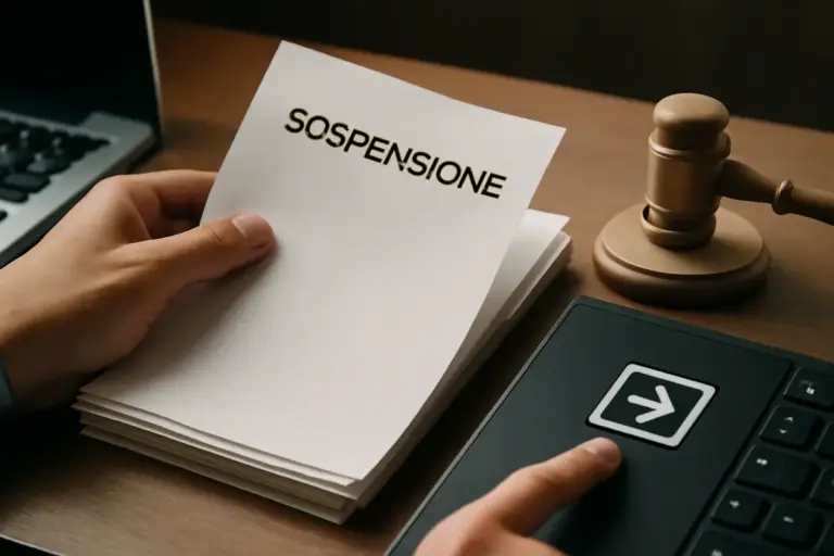 Domanda di sospensione dell’atto impositivo: il percorso rapido per ottenere tutela